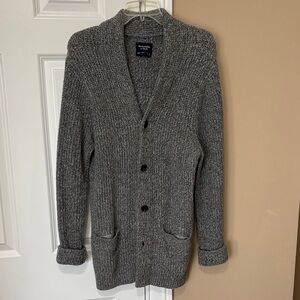 Abercrombie Women’s  Gray Cardigan Sweater